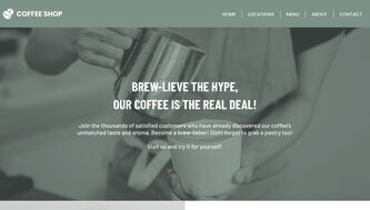 Website Coffee Shop