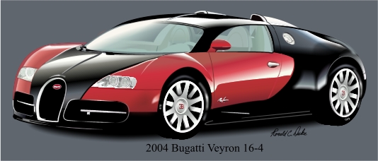 2004 Bugatti Veyron 16-4 Ronald C. Duke