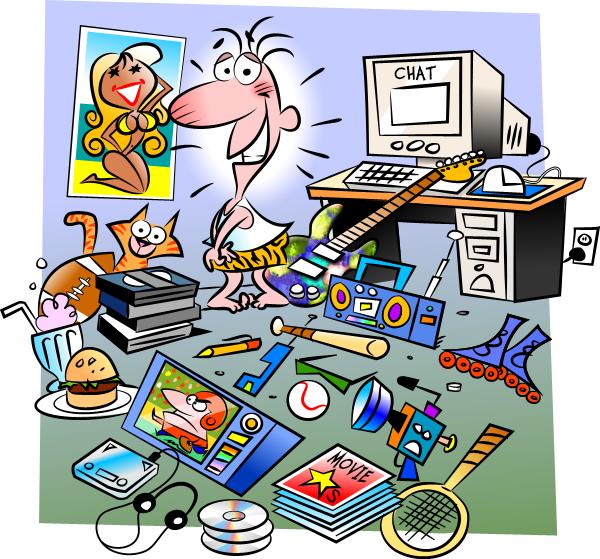dirty room clipart - photo #2