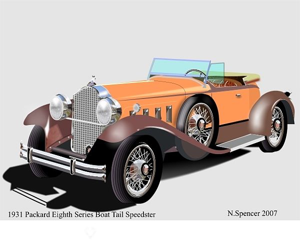 1931 Packard Norman Spencer