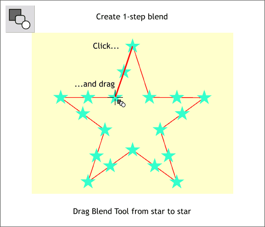 Creating a perfect star Xara Xone step-by-step tutorial
