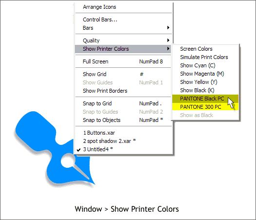 Xara Xone Spot Color soft shadow step-by-step tutorial