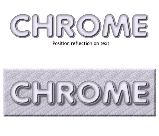 The Easiest Chrome Text Ever?