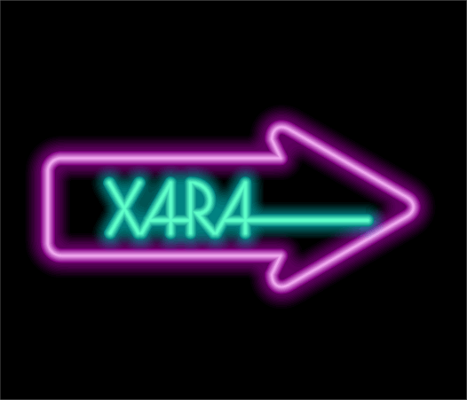 A Neon Arrow - Xara Xone Workbook mini-tutorial