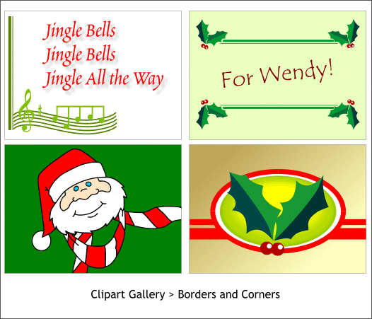 clip art borders and corners. clip art from the Borders