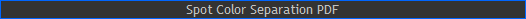 Spot Color Separation PDF