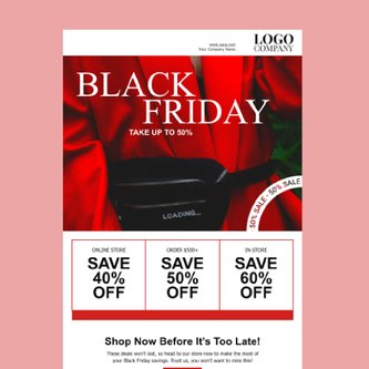Free black friday template