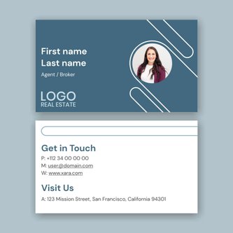 Free business card template