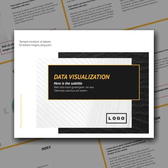 Free e-books  data visualization template