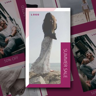 Free instagram stories template