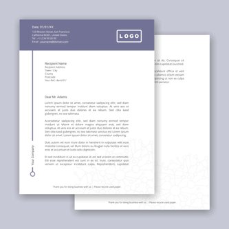 Free letterhead template