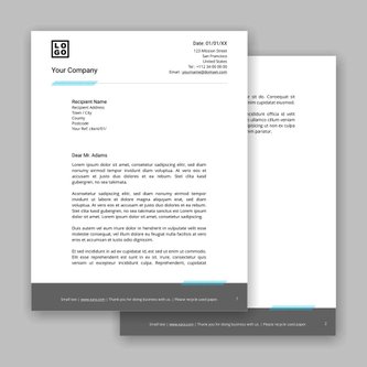 Free letterhead template