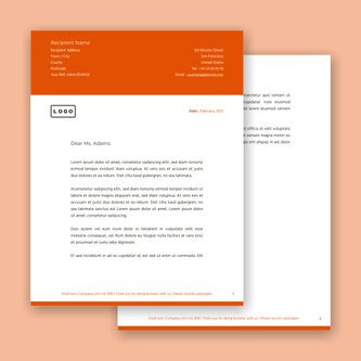 Free letterhead template