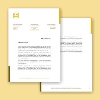 Free letterhead template