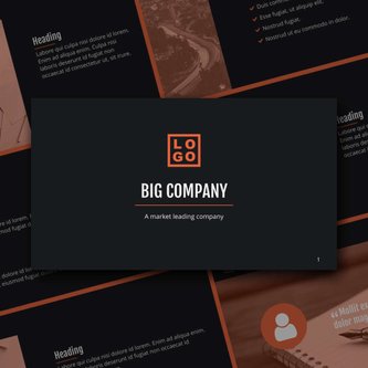 Free presentation big template