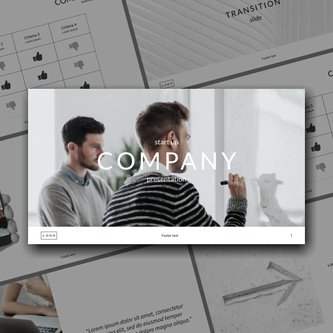 Free presentation company template