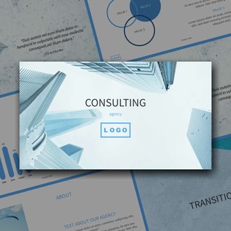 Free presentation consulting agency template