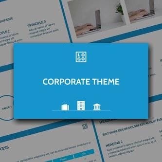 Free presentation corporate template