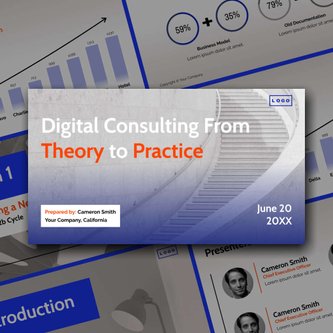 Free presentation consulting firm template
