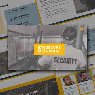 Free presentation  security template