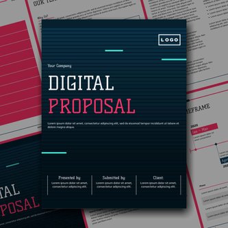 Free proposal  data analytics template