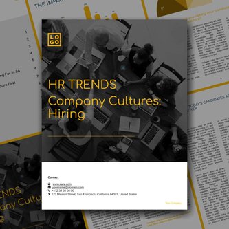 Free report – hr trends template