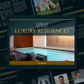 Free real estate – brochure – luxury template