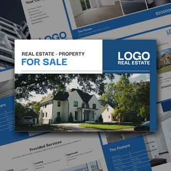 Free real estate – brochure – property template