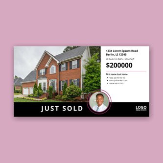 Free real estate – facebook template