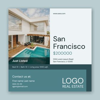 Free real estate – instagram template