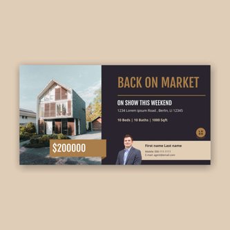 Free real estate – linkedin template