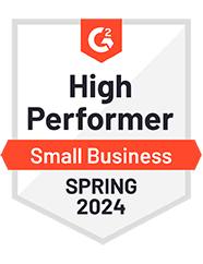 High performer Spring 2024 Small Business