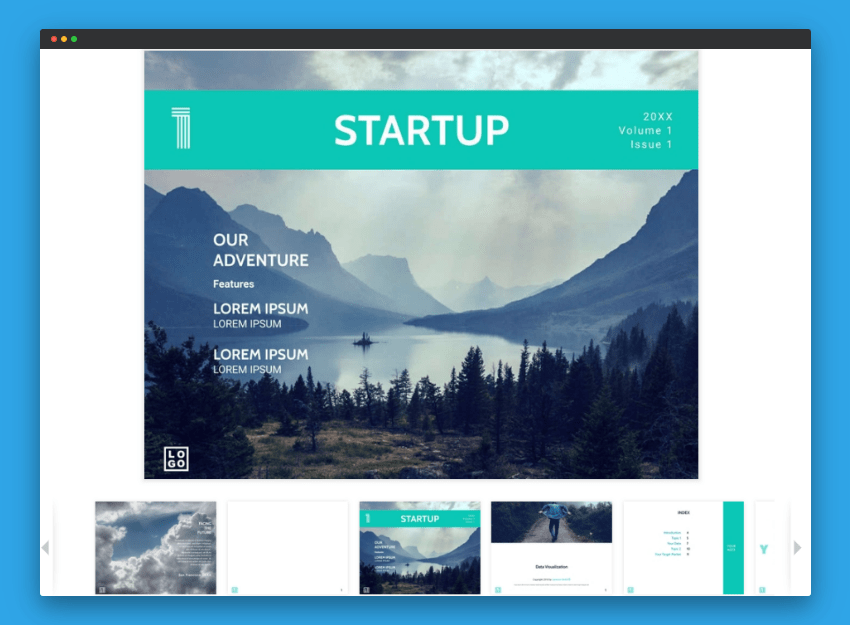 Free ebook template