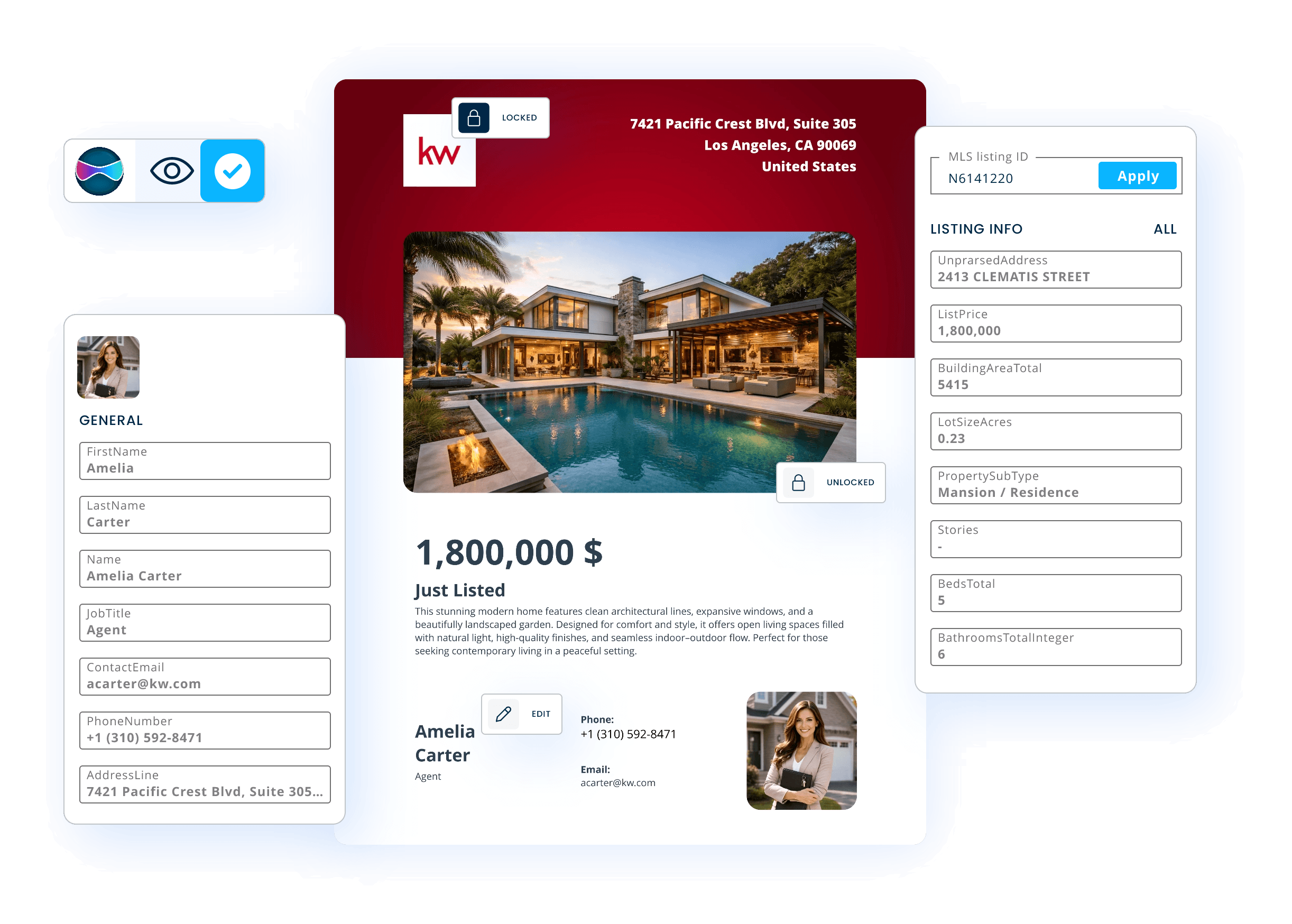 Generate compliant marketing for every agent.