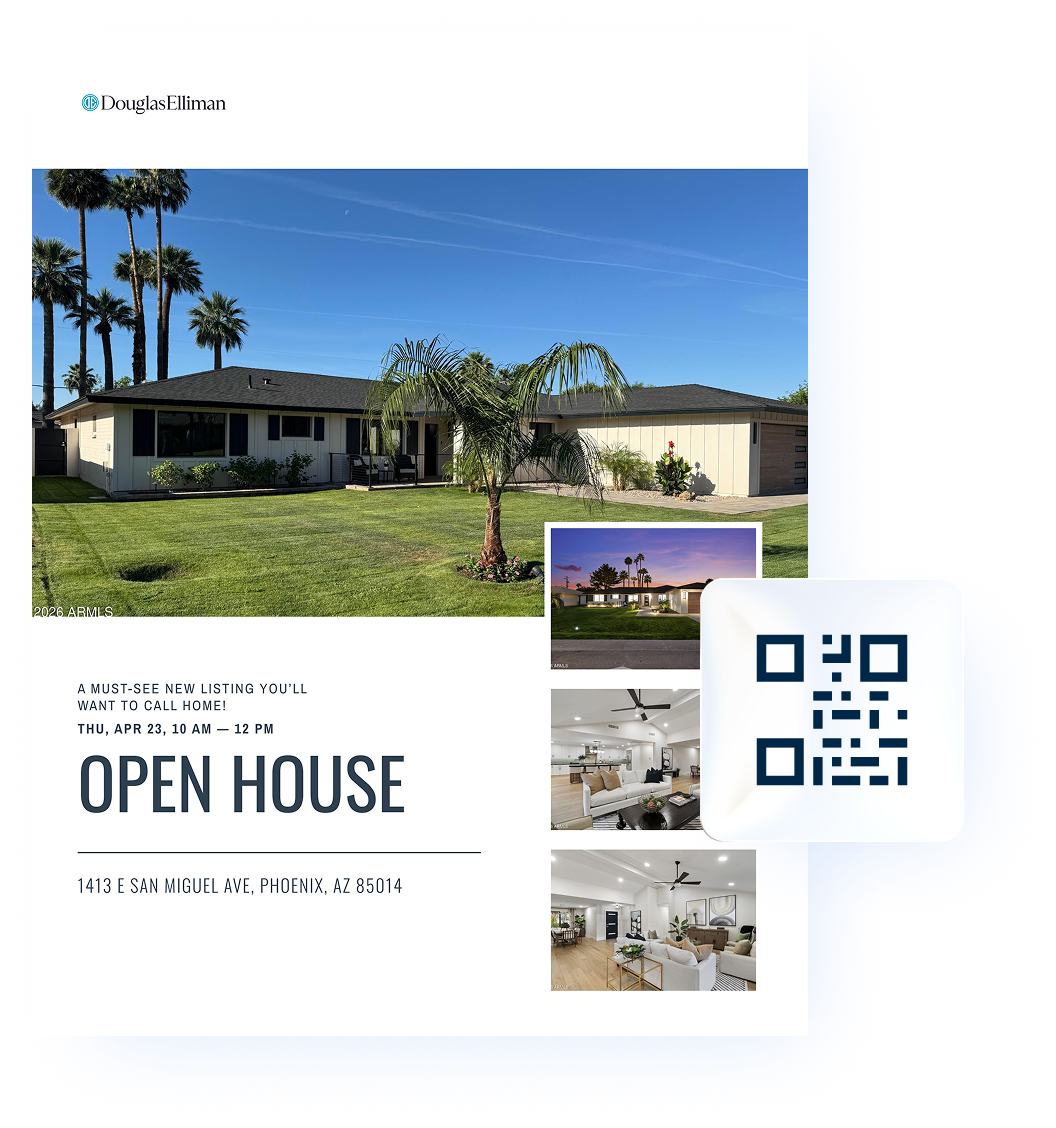 Open house template