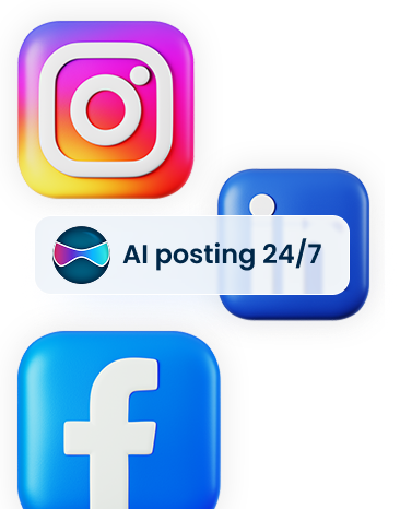 AI posting 24/7